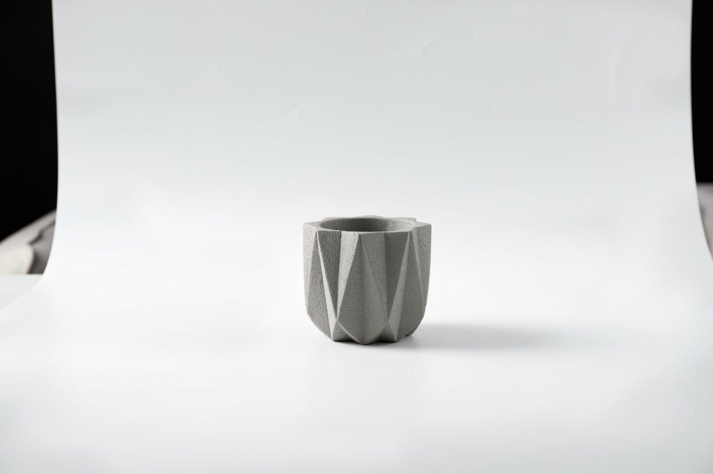 Vaso in cemento