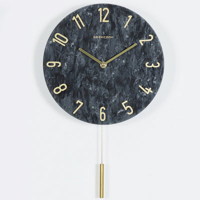 Orologio da parete Marmo dorato