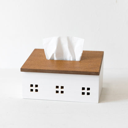 Scatola fazzoletti legno
