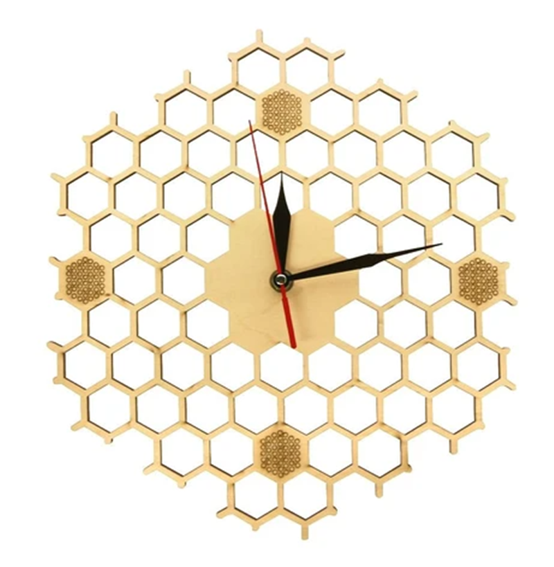Orologio da parete Mosaico esagonale