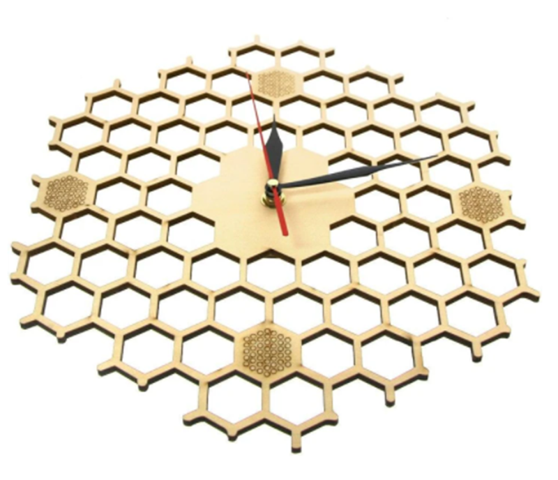 Orologio da parete Mosaico esagonale