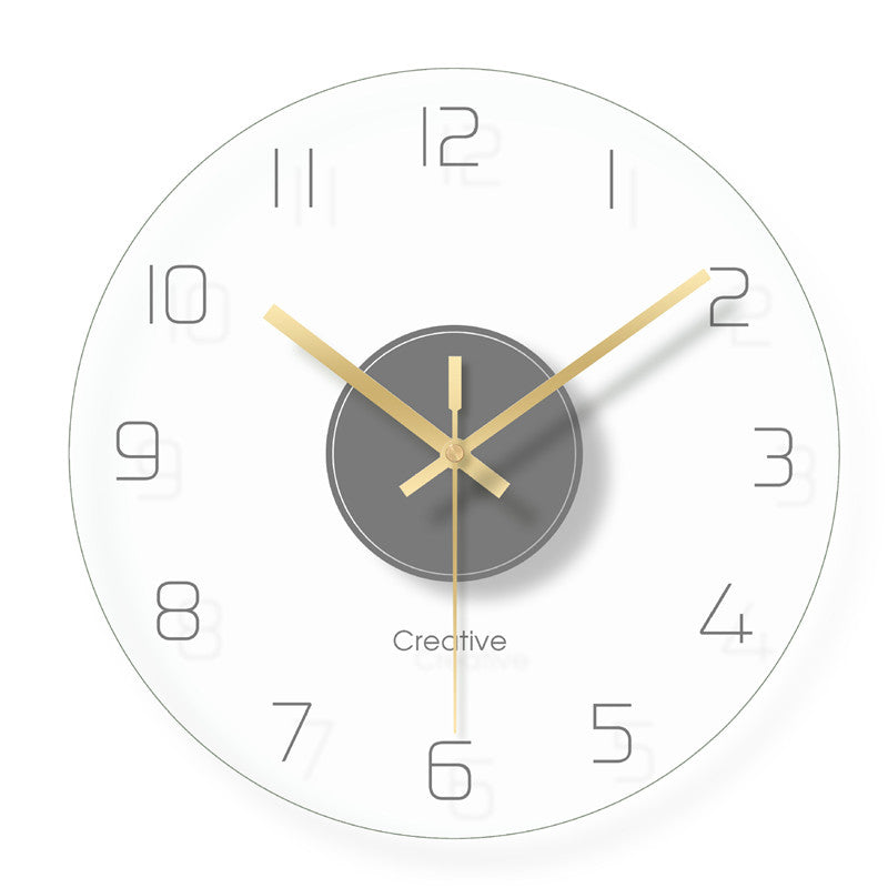 Orologio da parete Grigio-bianco