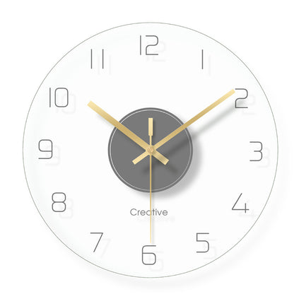 Orologio da parete Grigio-bianco