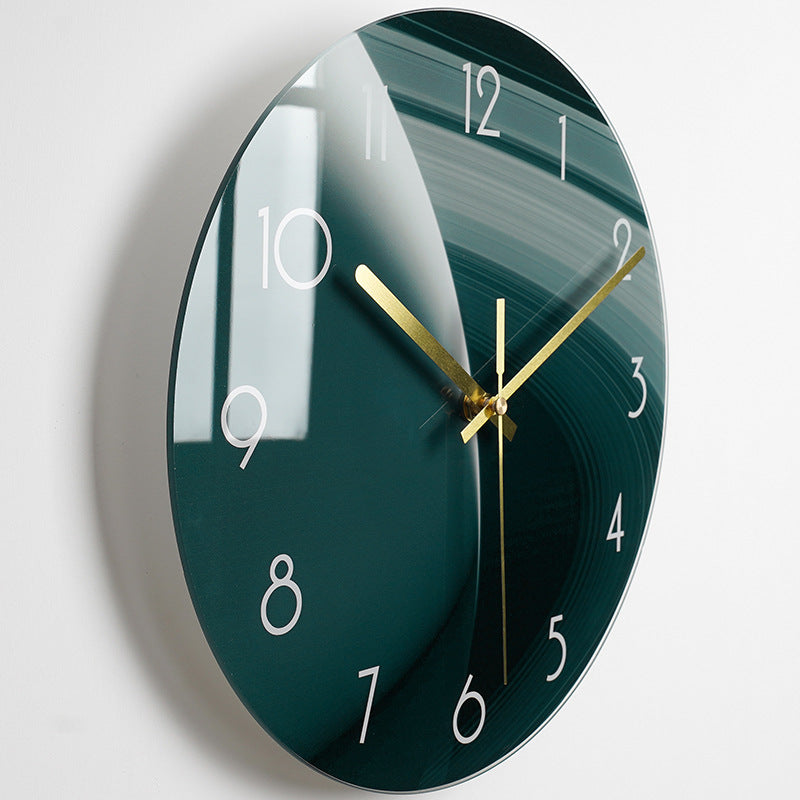 Orologio da parete Marmo verde