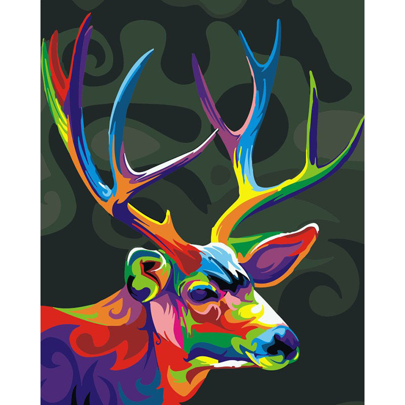 Quadro fiori e animali