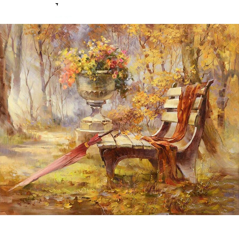 Quadro Bosco Dipinto