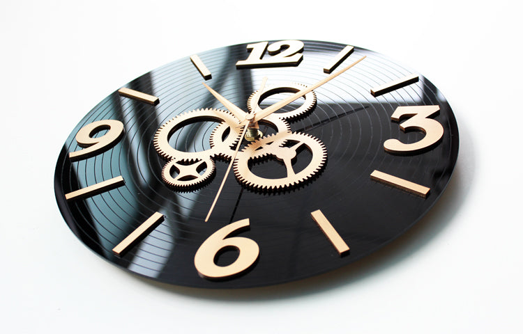 Orologio da parete Ingranaggi dorati