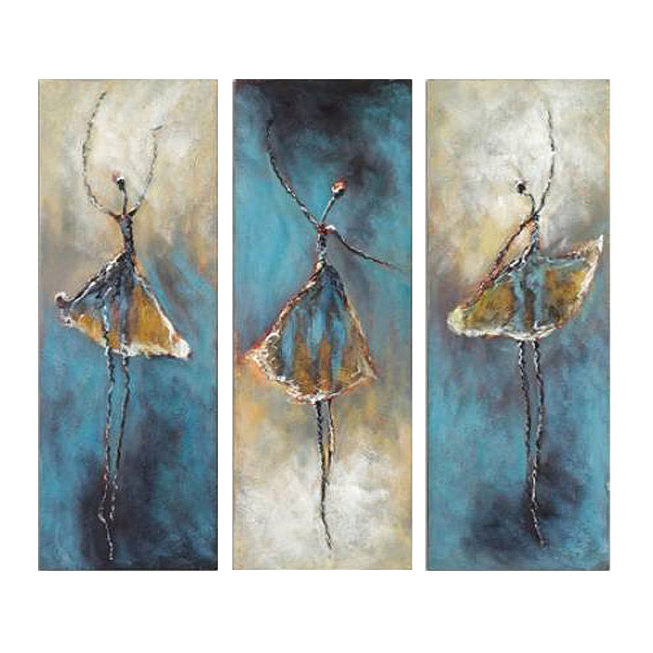 Dipinto ballerino astratto