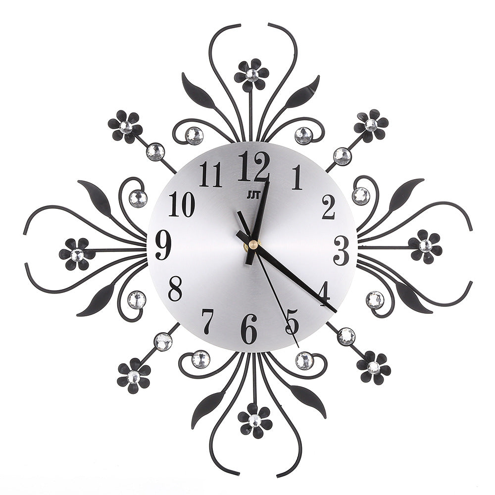 Orologio da parete Fiori e sfere
