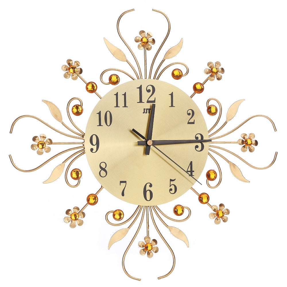 Orologio da parete Fiori e sfere