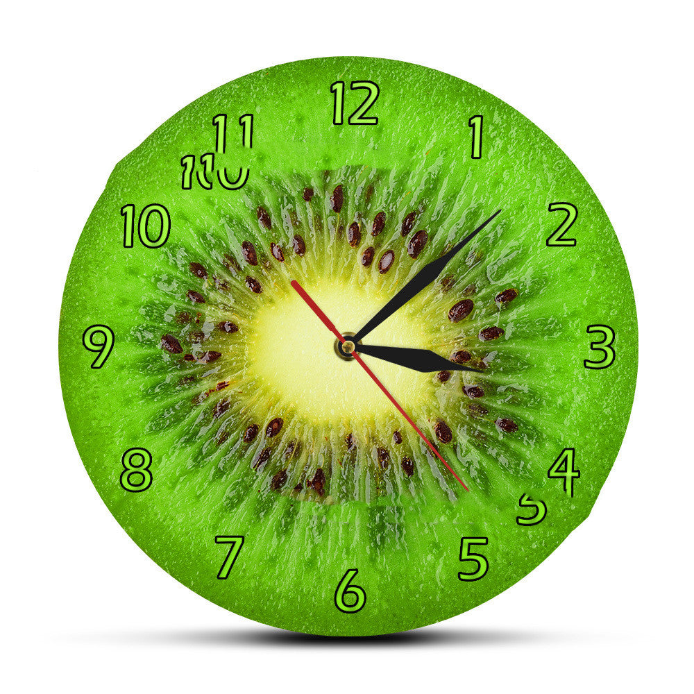 Orologio da parete Fetta di kiwi