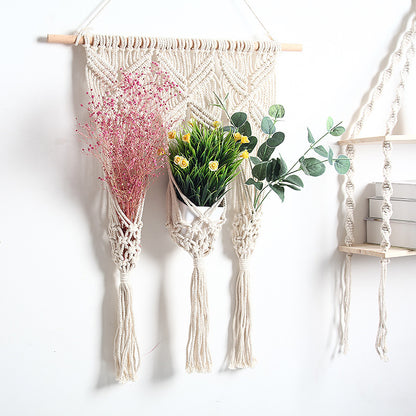 Supporto vasi stile boho