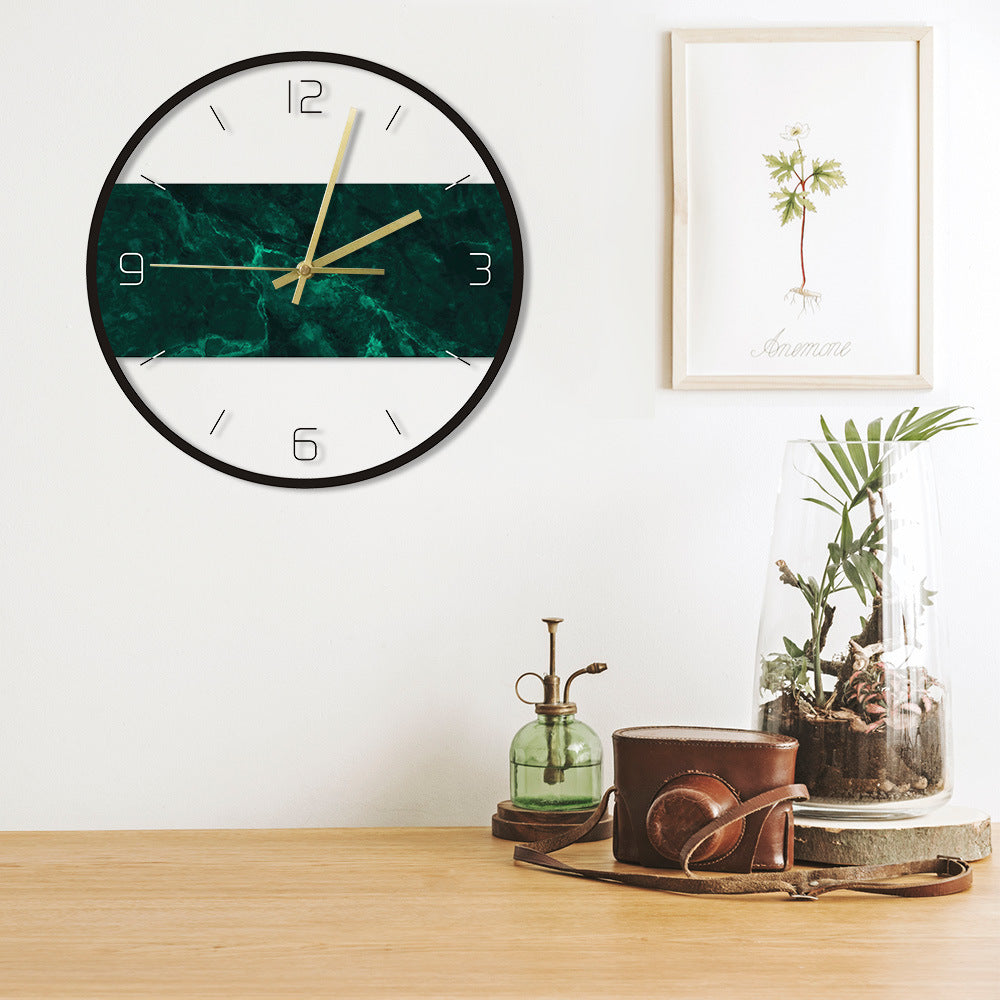 Orologio da parete Malachite elegante
