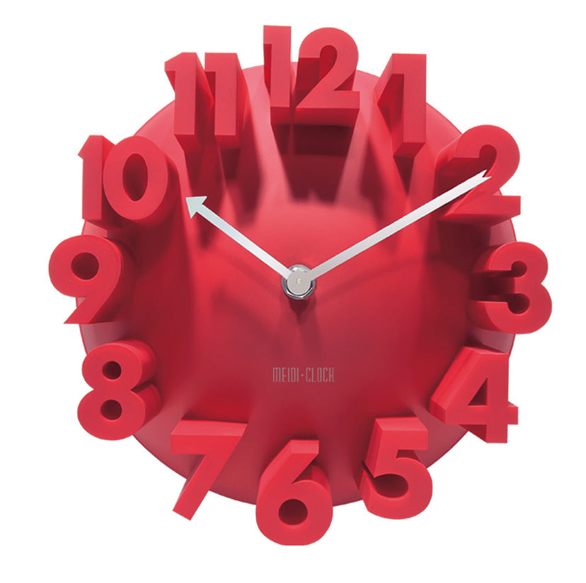 Orologio da parete Numeri 3D
