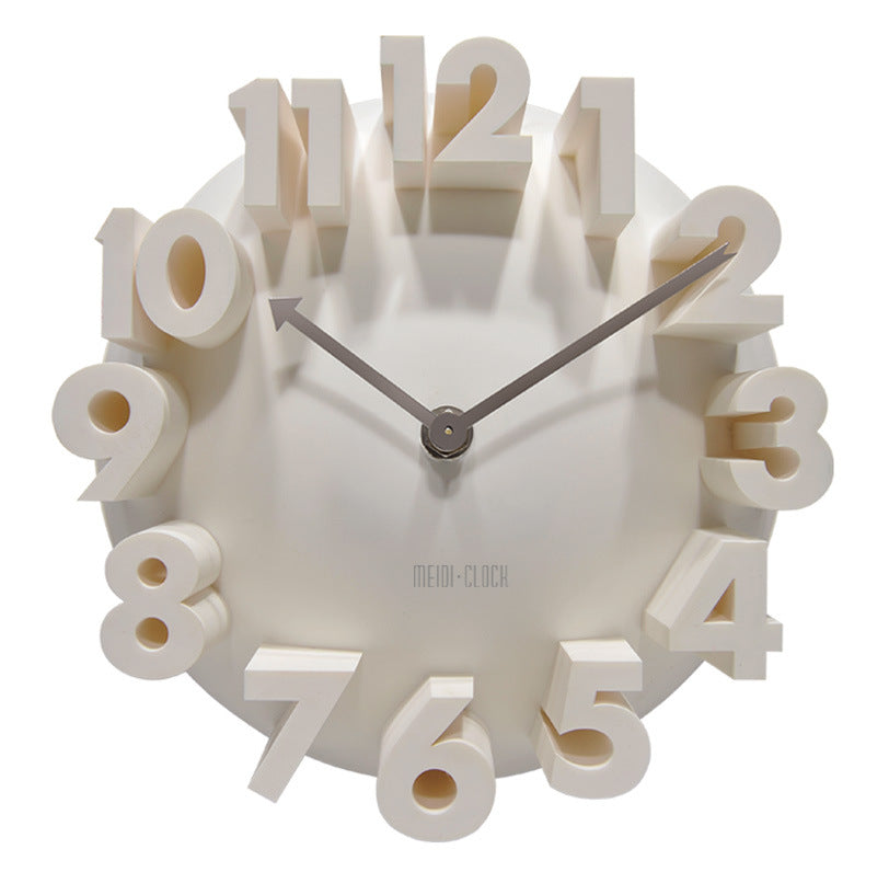 Orologio da parete Numeri 3D