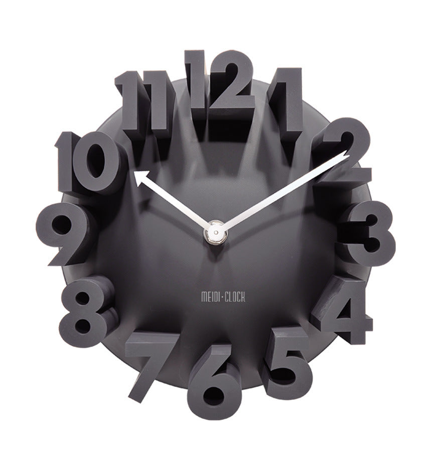 Orologio da parete Numeri 3D