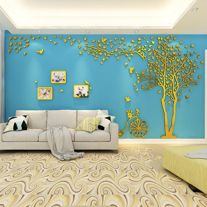 Specchio adesivo 3D cristallo