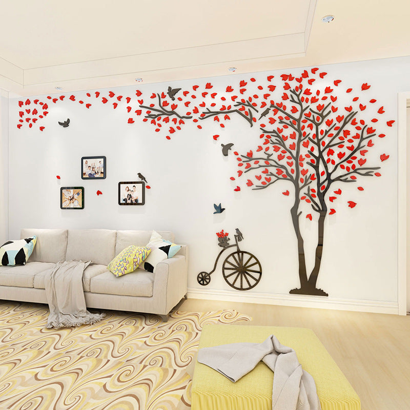 Specchio adesivo 3D cristallo