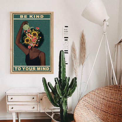 Quadro tela ragazza