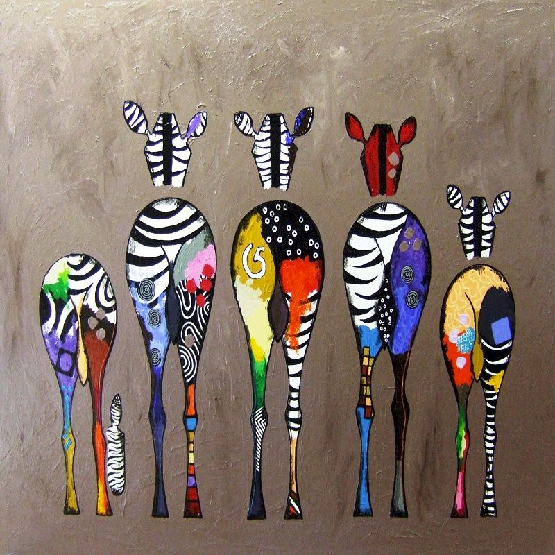 Quadro Animali dai numeri