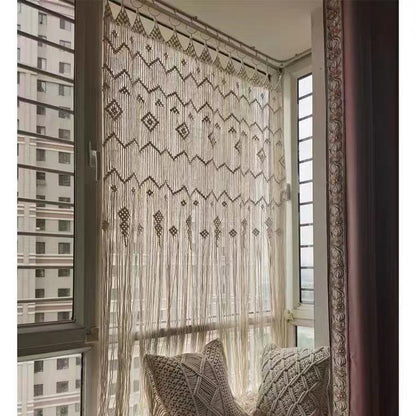 Arazzo boho tessuto a mano