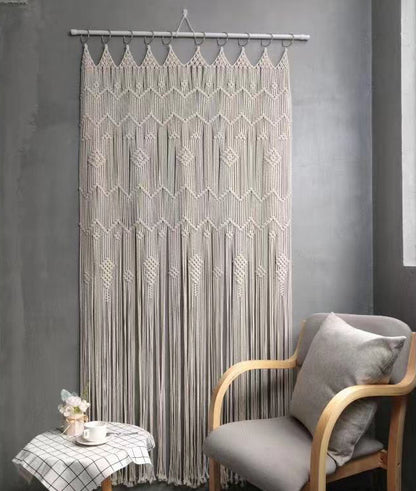 Arazzo boho tessuto a mano