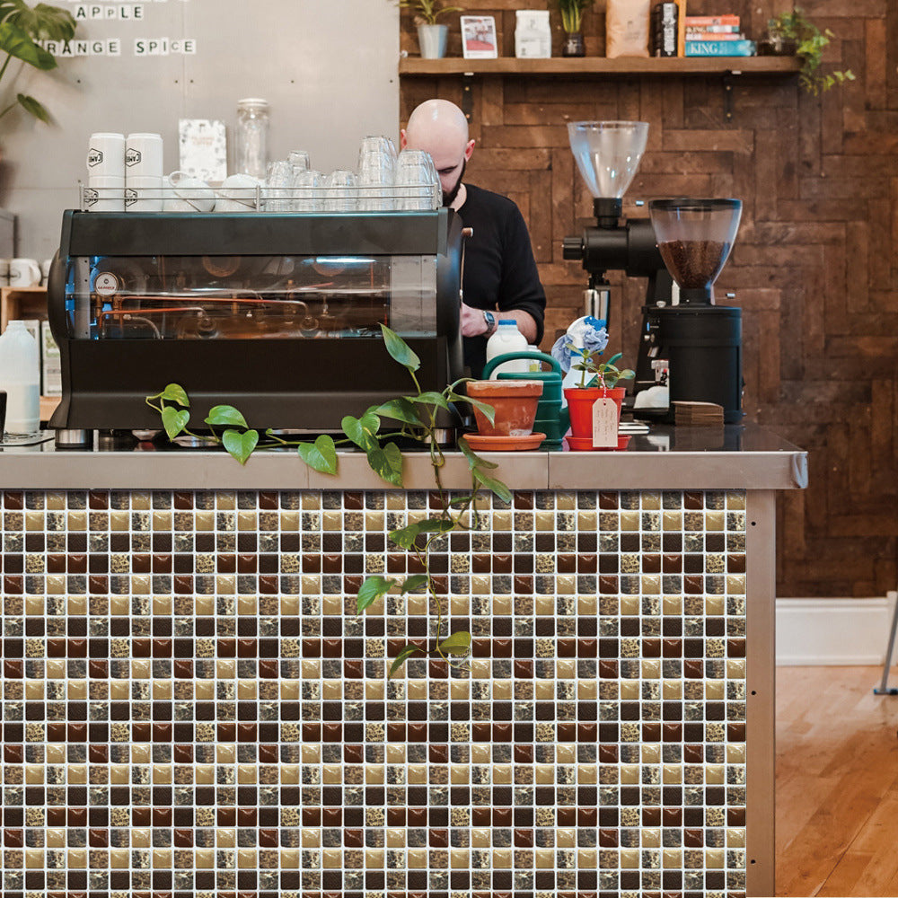 Adesivo murale mosaico 3D