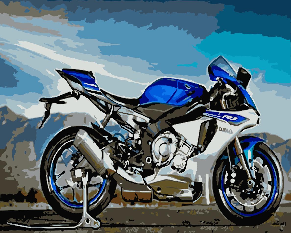 Quadro motocicletta retro