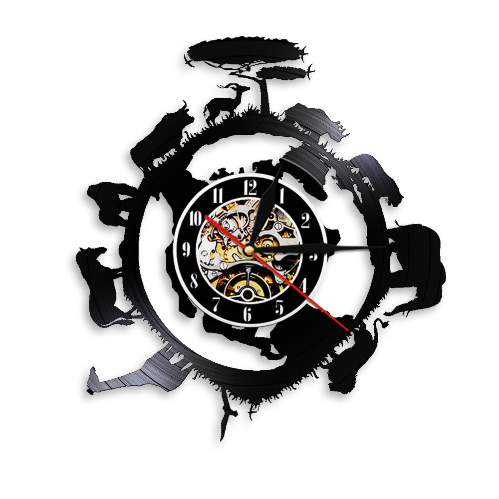 Orologio da parete Animali africani