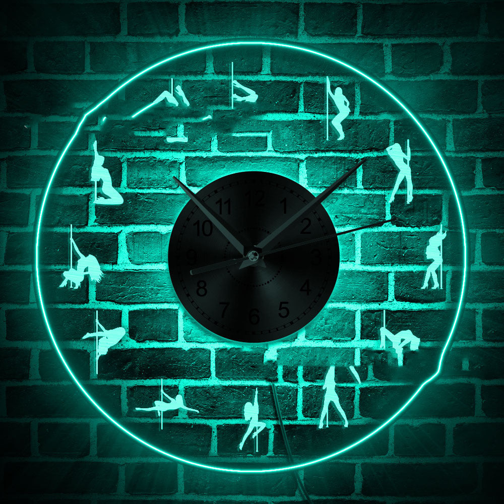 Orologio da parete Acrobati intorno cerchio