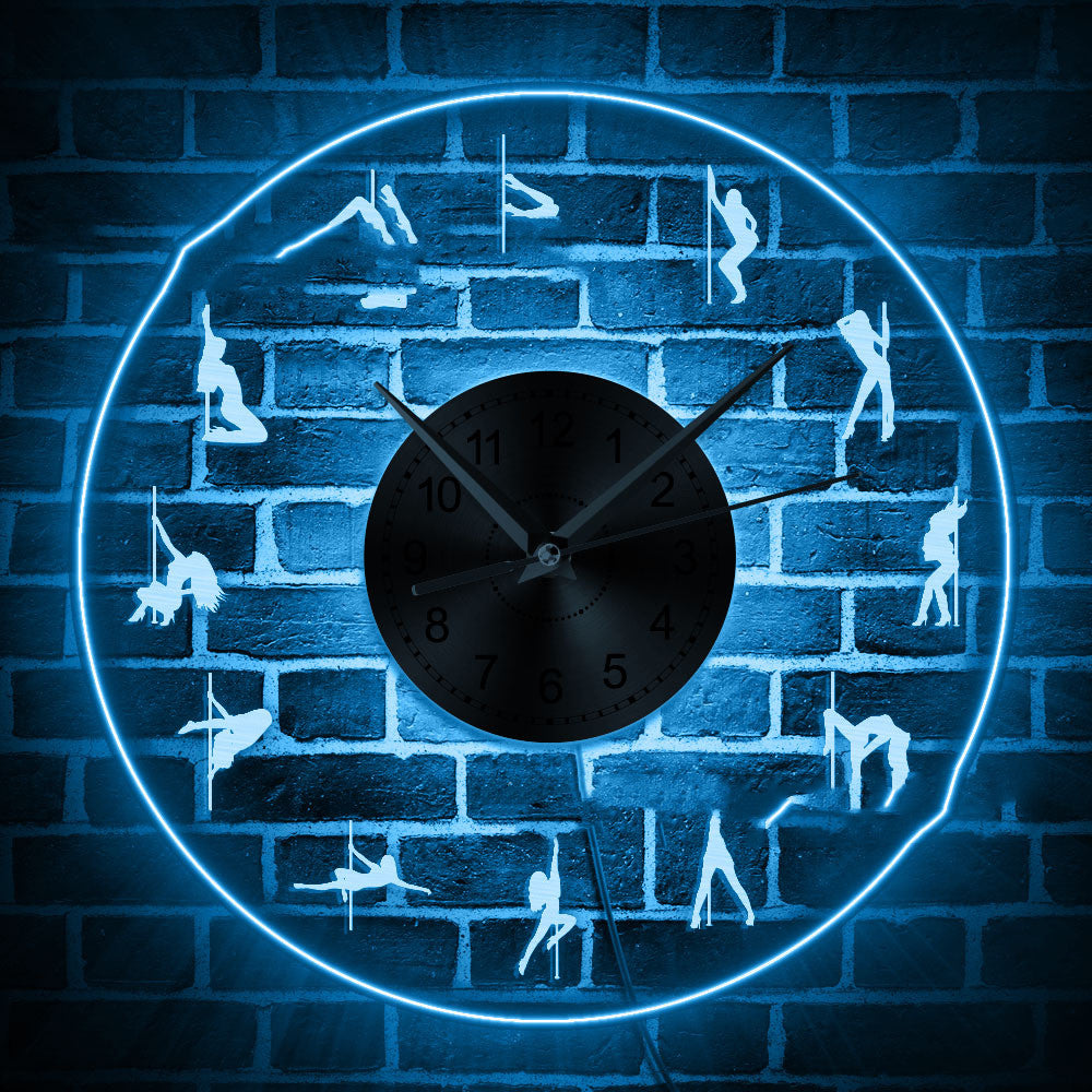Orologio da parete Acrobati intorno cerchio