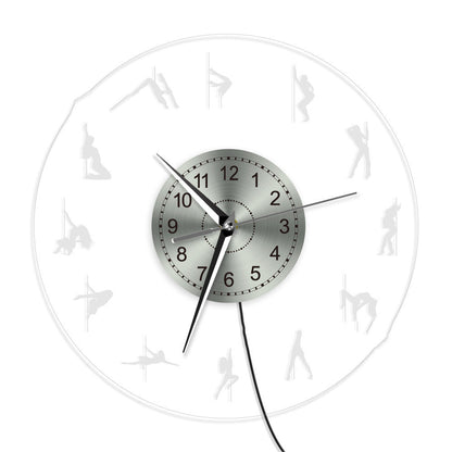 Orologio da parete Acrobati intorno cerchio