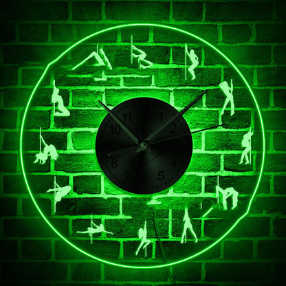 Orologio da parete Acrobati intorno cerchio