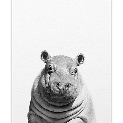Tela Animali B/N