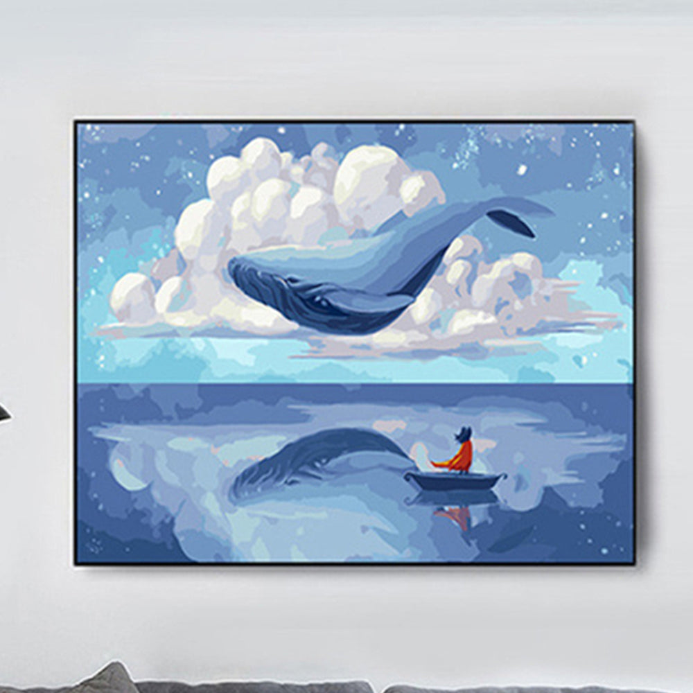 Kit pittura oceano con cornice