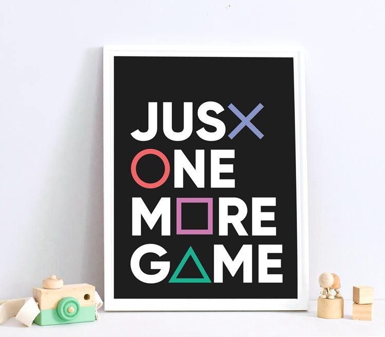 Quadro tema gaming