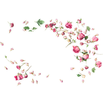Adesivo murale rose secche
