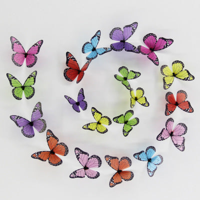 Sticker murale farfalla 3D
