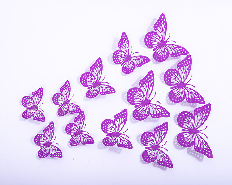 Adesivo farfalle 3D