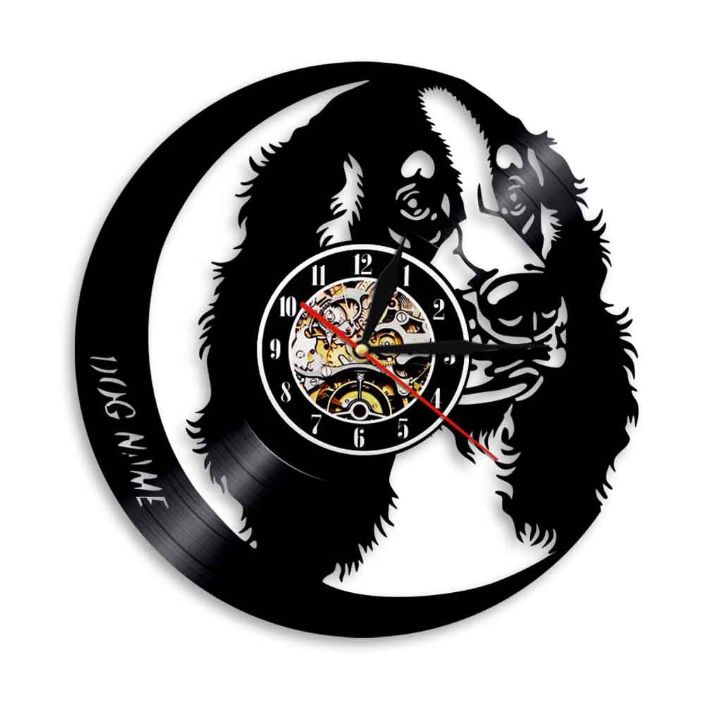 Orologio da parete Cane con orologio