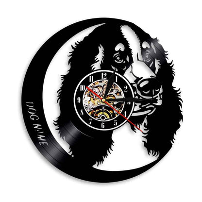 Orologio da parete Cane con orologio