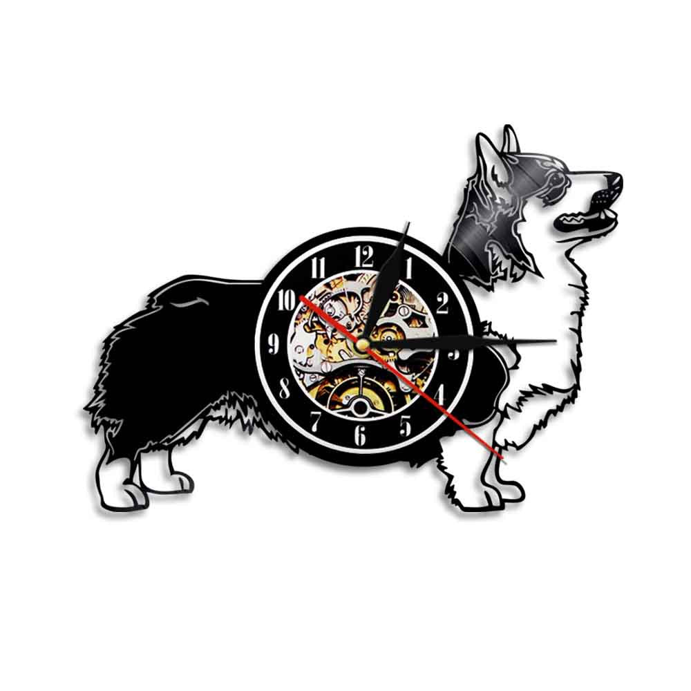 Orologio da parete Cane con orologio