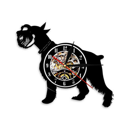 Orologio da parete Cane con orologio