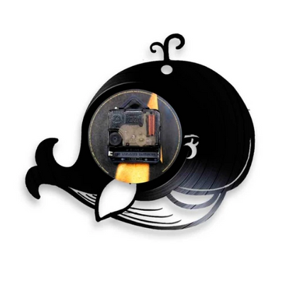 Orologio da parete Balena con orologio