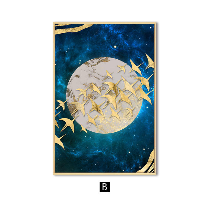 Quadro Luna Astratta