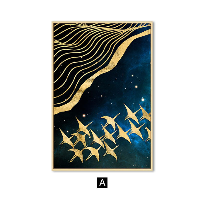 Quadro Luna Astratta