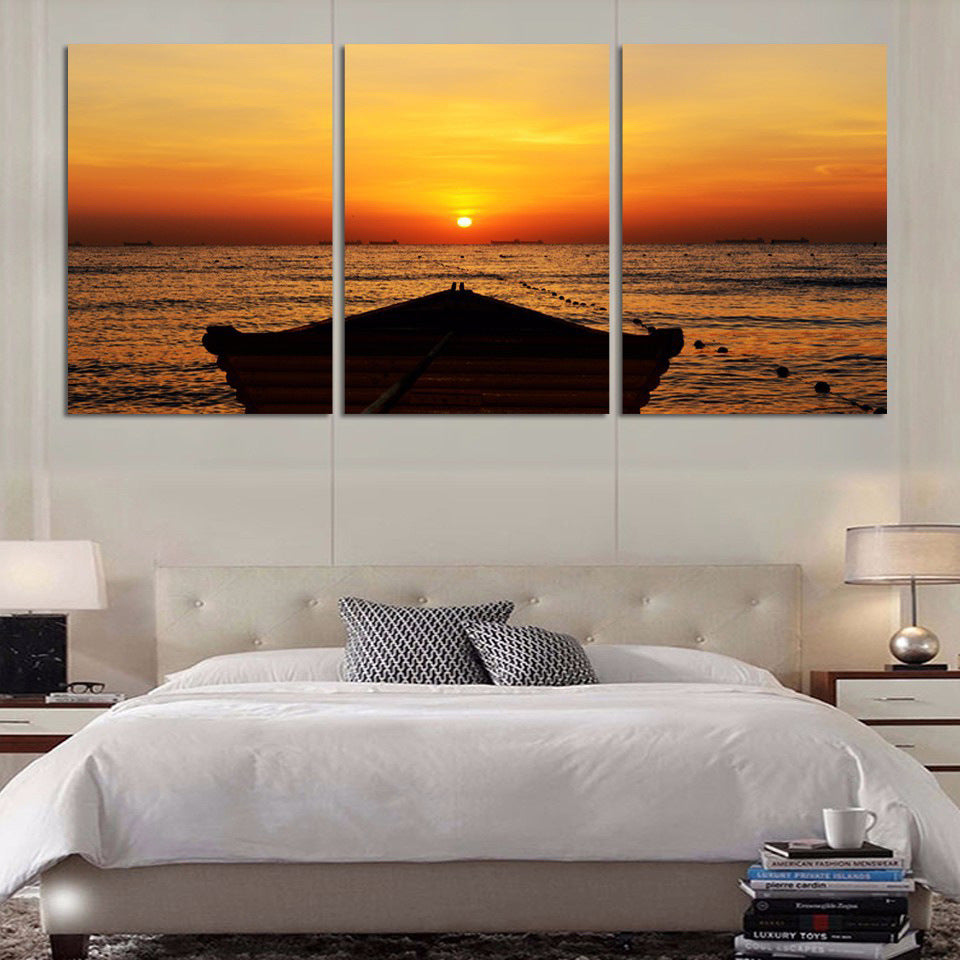 Trittico tramonto