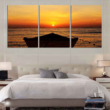 Trittico tramonto
