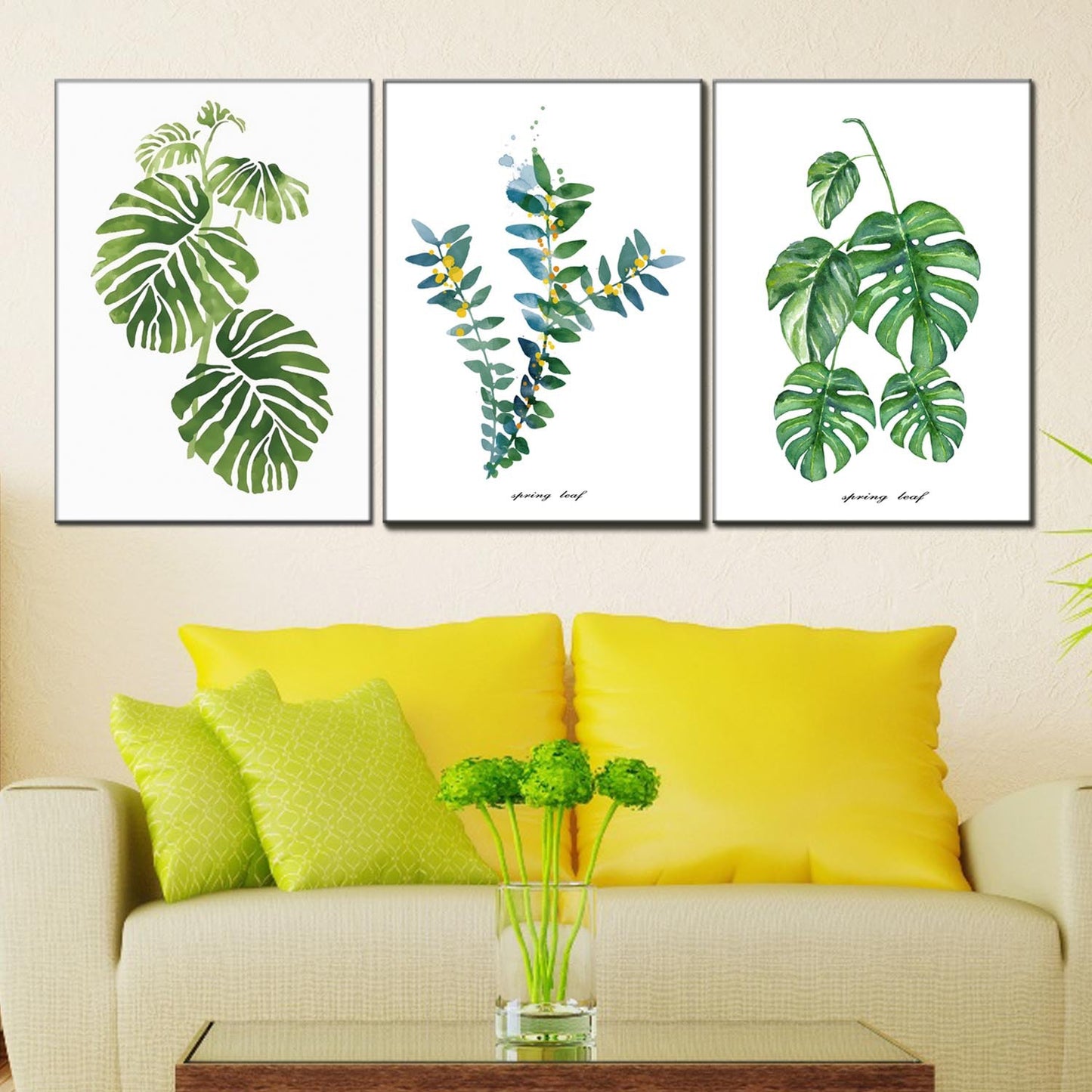 Quadro piante verdi