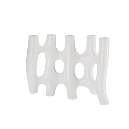 Vaso in ceramica astratto